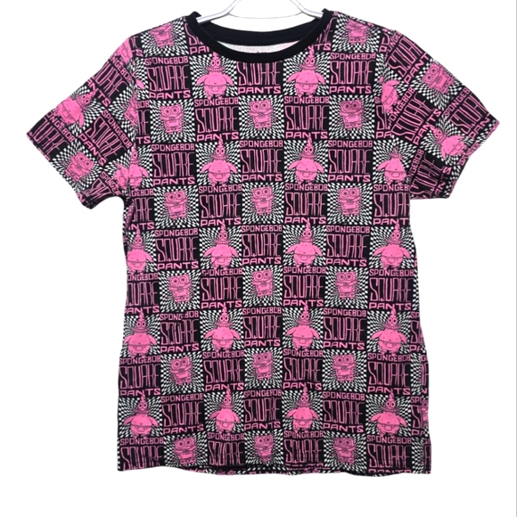 Nickelodeon Sponge Bob AOP Kids Graphic T-Shirt 18 - Picture 1 of 4